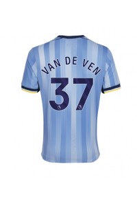 Tottenham Hotspur Micky van de Ven #37 Voetbaltruitje Uit tenue 2024-25 Korte Mouw